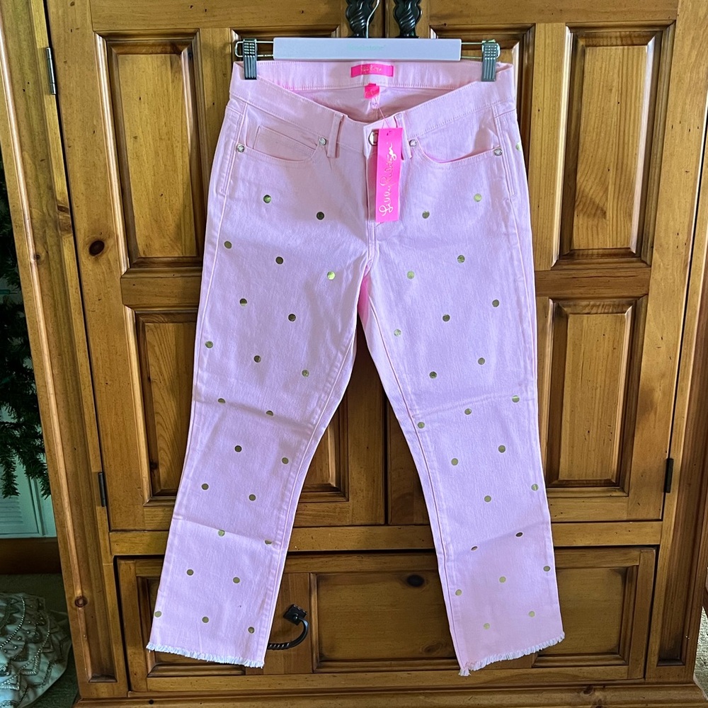 NWT!! Lilly Pulitzer South Ocean Crop Flare